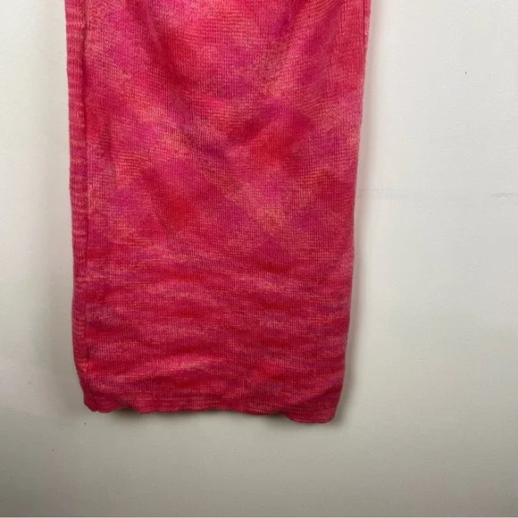 Wild Fable Pink Space Dye Sweater Knit Halter Dress Womens Stretch Large y2k - Picture 7 of 11